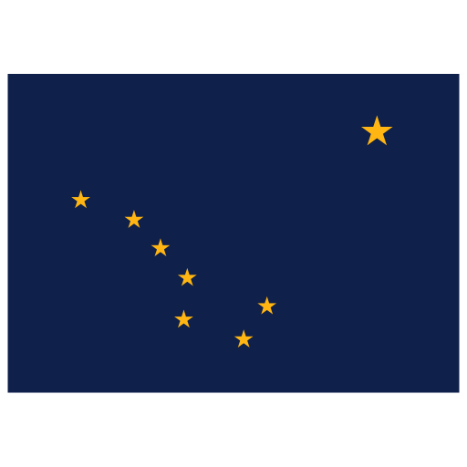Us Ak Alaska Flag Icon