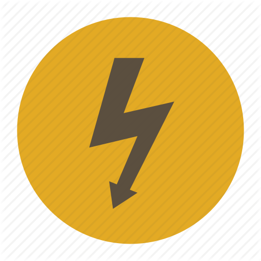 Alert, Electricity, High, Voltage Icon