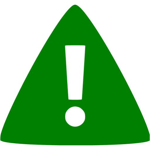 Green Alert Icon