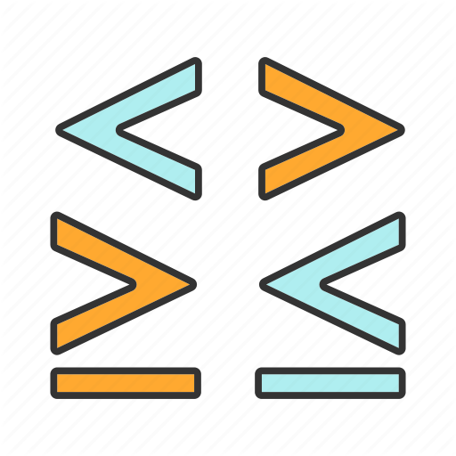 Algebra, Equal, Greater, Less, Math, Mathematics, Maths Icon