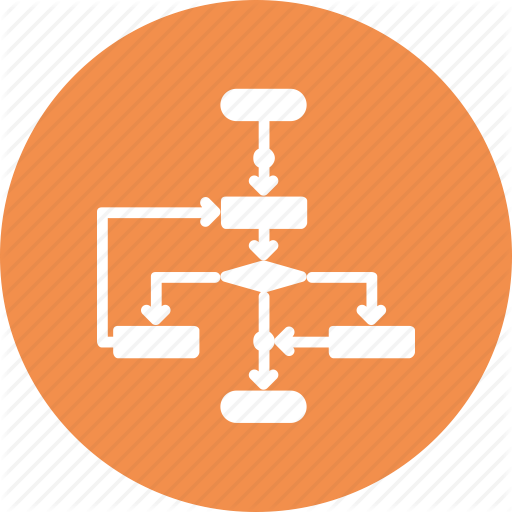 Algorithm, Flow Diagram, Flowchart, Usability, Workflow Icon