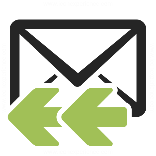 Mail Reply All Icon Iconexperience