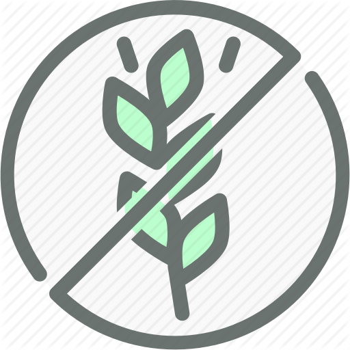 Allergen, Allergy, Antigen, Free, Gluten, No, Wheat Icon