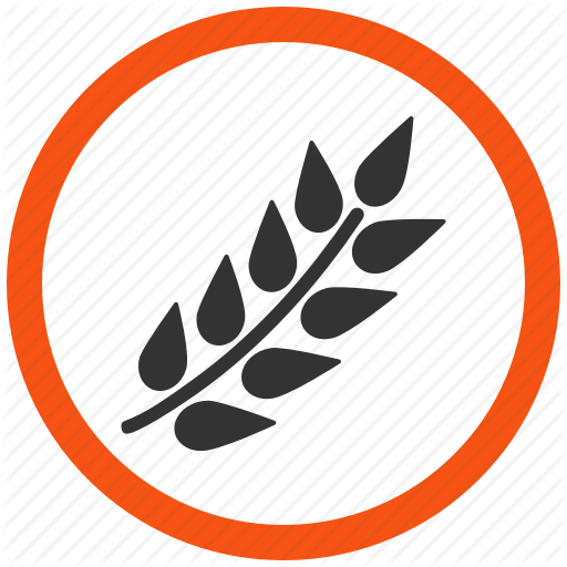 Allergy, Diet, Food, Health, Nutrition, Warning, Wheat Icon