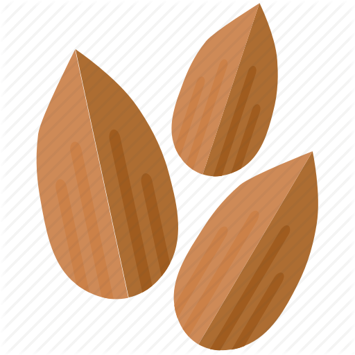 Almond, Almonds, Cooking, Ingredient, Nuts Icon