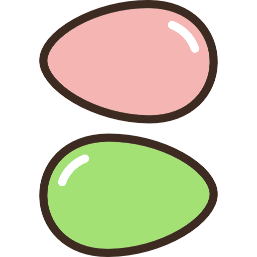 Sugar, Sweets, Candy, Food, Jordan Almond Icon