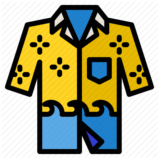 Aloha, Fashion, Hawaii, Hawaiian, Shirts Icon