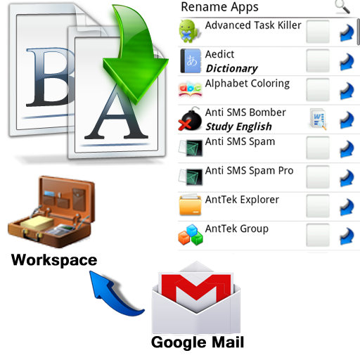 Rename Apps Appstore For Android