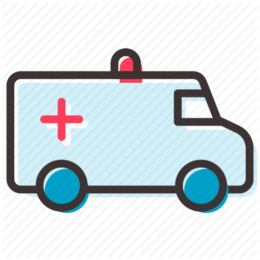 Aid, Ambulance, Car, First Icon