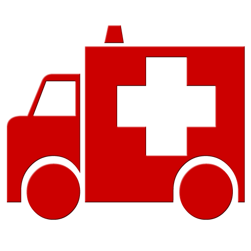 Ambulance Red Symbol Clipart Image