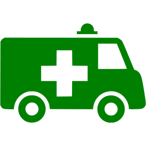 Green Ambulance Icon