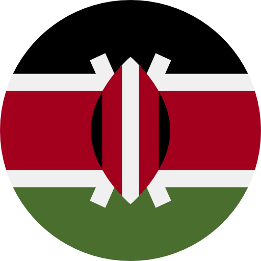 Kenya, World, Flag Icon
