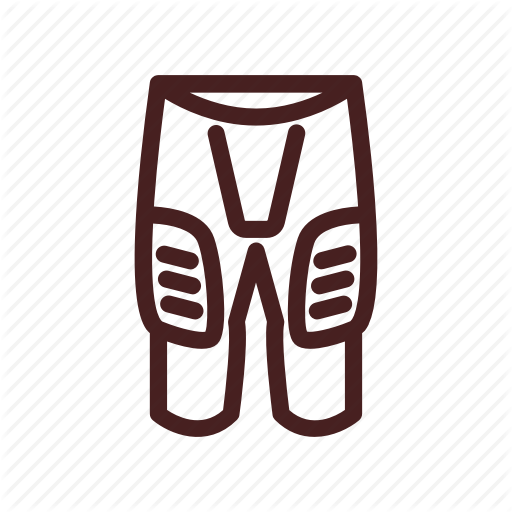 American, Football, Pants, Player, Protection, Safety Icon