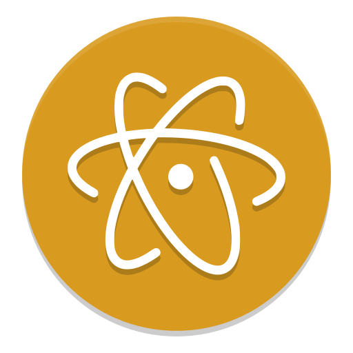 Atom, Beta Icon Free Of Papirus Apps
