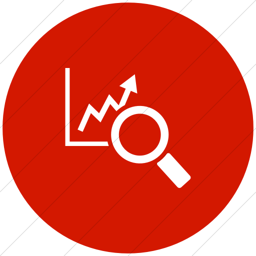 Flat Circle White On Red Ocha Humanitarians Activity