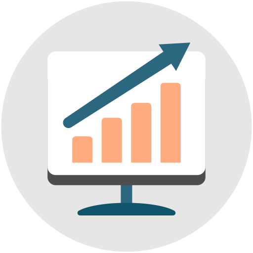 Productivity, Performance, Analysis Icon