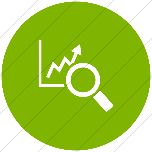 Flat Circle White On Green Ocha Humanitarians Activity