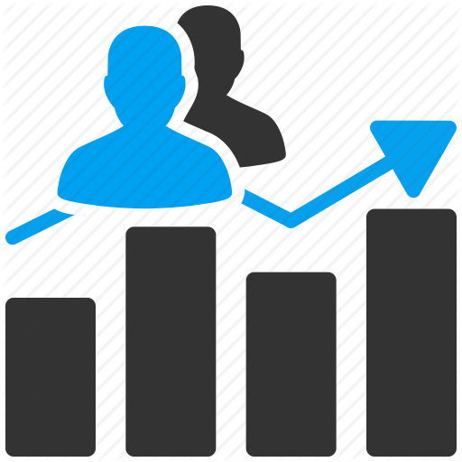 Analytics, Graph, People, Report, Seo Chart, Statistics, Visits Icon