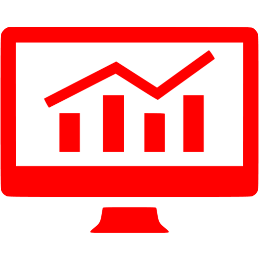 Red Analytics Icon