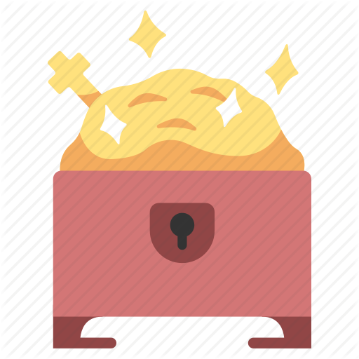 Ancient, Coin, Gold, Money, Pirate, Precious, Treasure Icon