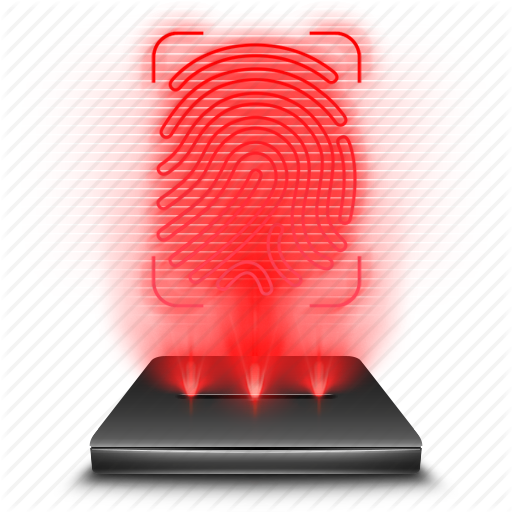 Android, App, Drawer, Hologram, Holographic, Red Icon