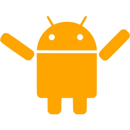 Orange Android Icon