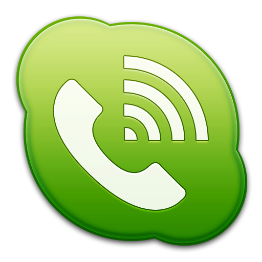 Skype Phone Green Icon