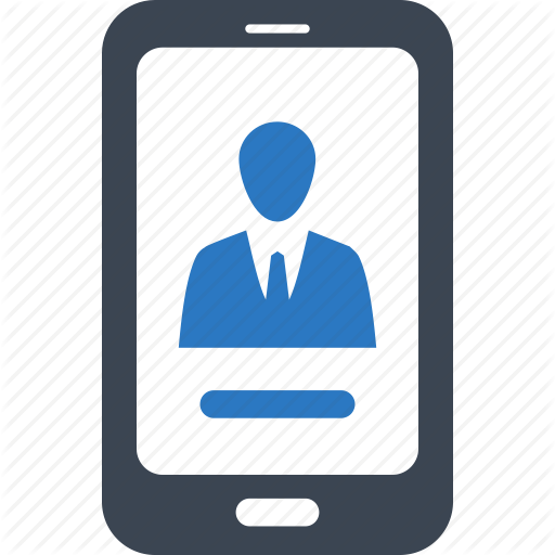 Mobile, Profile, Smartphone Icon