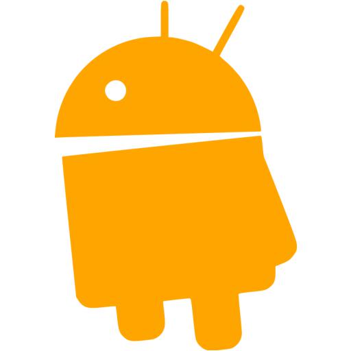 Orange Android Icon