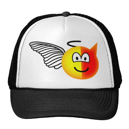 Angel And Devil Emoticon Images