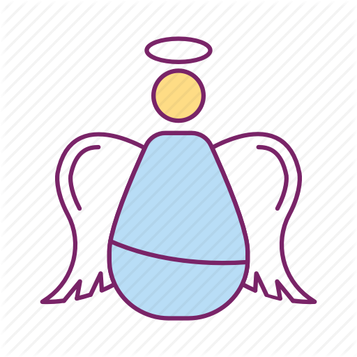 Angel, Fairy, Romance, Romantic, Wings Icon