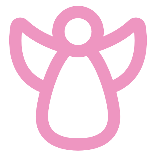 Black Infinity Diamond Angel Wing Necklace