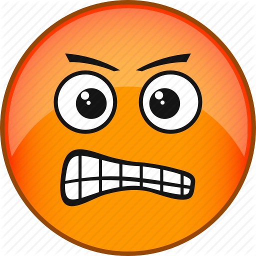 Angry, Emoji, Emoticon, Emotion, Face, Rage, Smile Icon