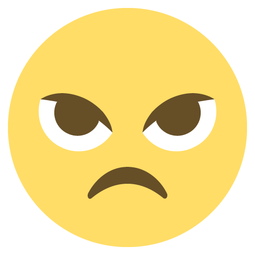 Angry Face Emoji Emoticon Vector Icon Free Download Vector Logos