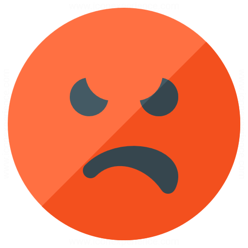 Iconexperience G Collection Emoticon Angry Icon