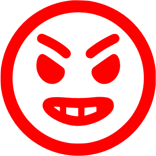 Red Angry Icon
