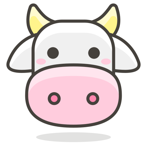 Cow, Animal Icon Free Of Another Emoji Icon Set