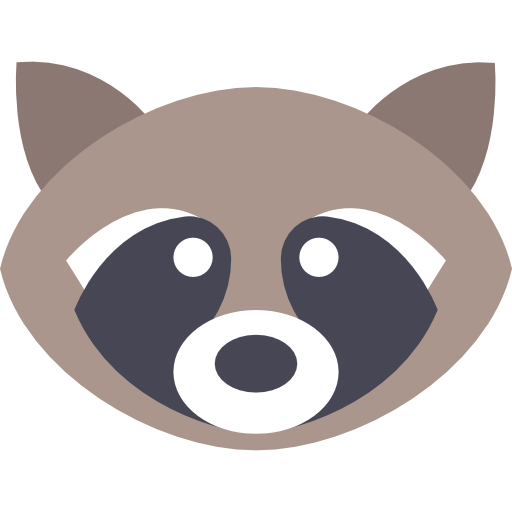 Mammal, Wild, Wildlife, Raccoon, Animal, America, Animals Icon