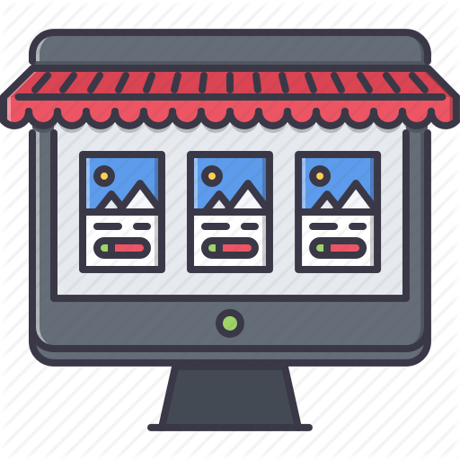 Commerce, Computer, Desktop, Market, Monitor, Shop, Shopping Icon