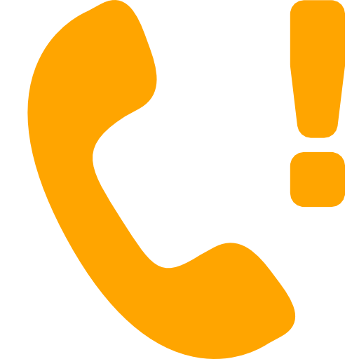 Phone Icons Orange