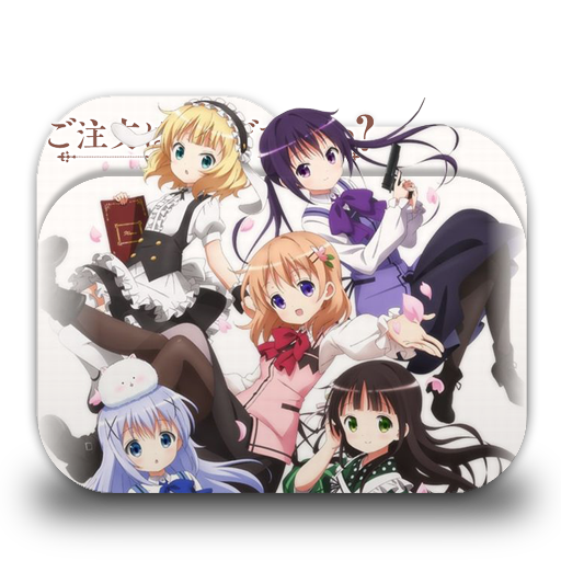Gochuumon Wa Usagi Desu Ka Folder Icon