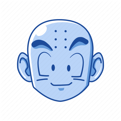 Anime, Cartoon, Clearin, Dragon Ball, Krillin, Kuririn, Monk Icon