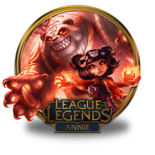 Annie Panda Icon League Of Legends Gold Border Iconset