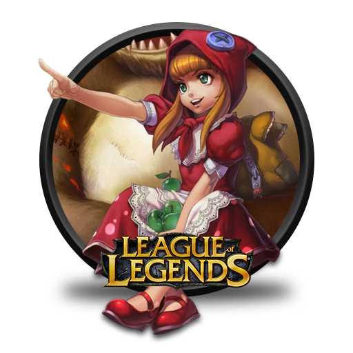 Annie Red Riding Chinese Artwork Icon League Of Legends Iconset