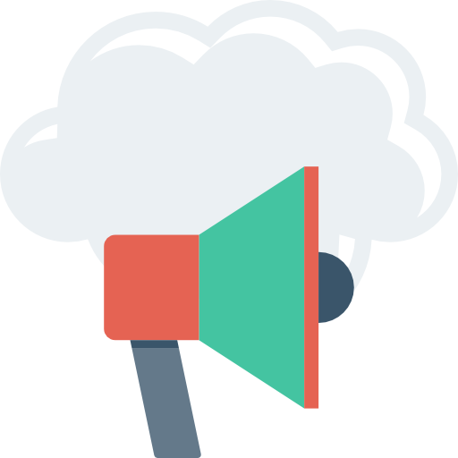 Announcement Icon Cloud Computing Dinosoftlabs