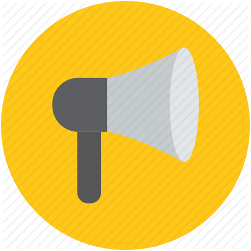 Announcement, Bullhorn, Horn, Megaphone, Speaker Icon