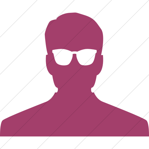 Simple Pink Raphael Anonymous Icon