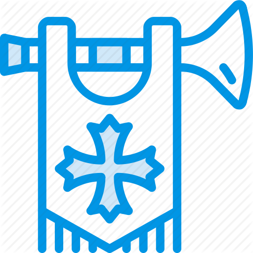 Antique, Battle, Medieval, Old, Standard Icon