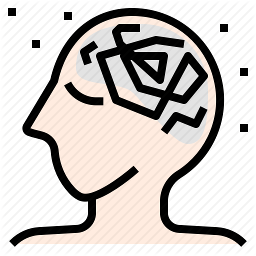 Anxiety, Brain, Disease, Headache, Neurology, Stress, Worry Icon