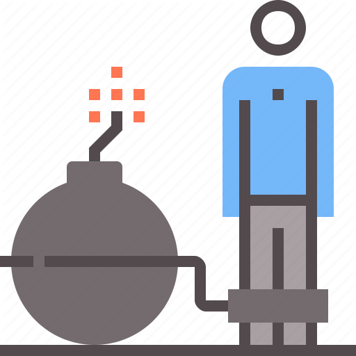Anxiety, Burgen, Debt, Personal, Problem, Stress, Threat Icon